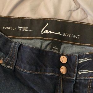 18 Petite Lane Bryant Bootcut Jeans EUC